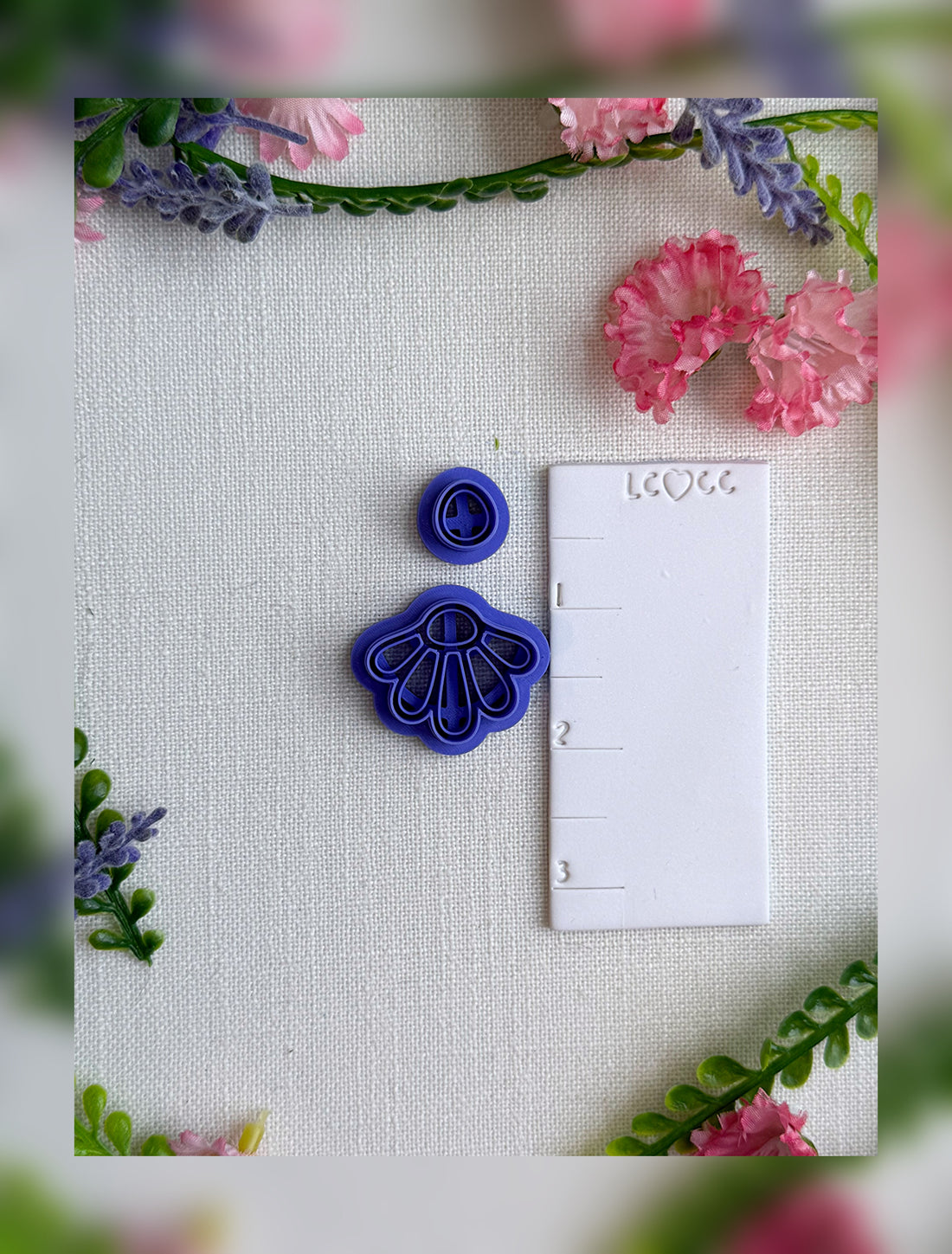 Bellflower Drop Clay Cutter – Polymer Clay Tool