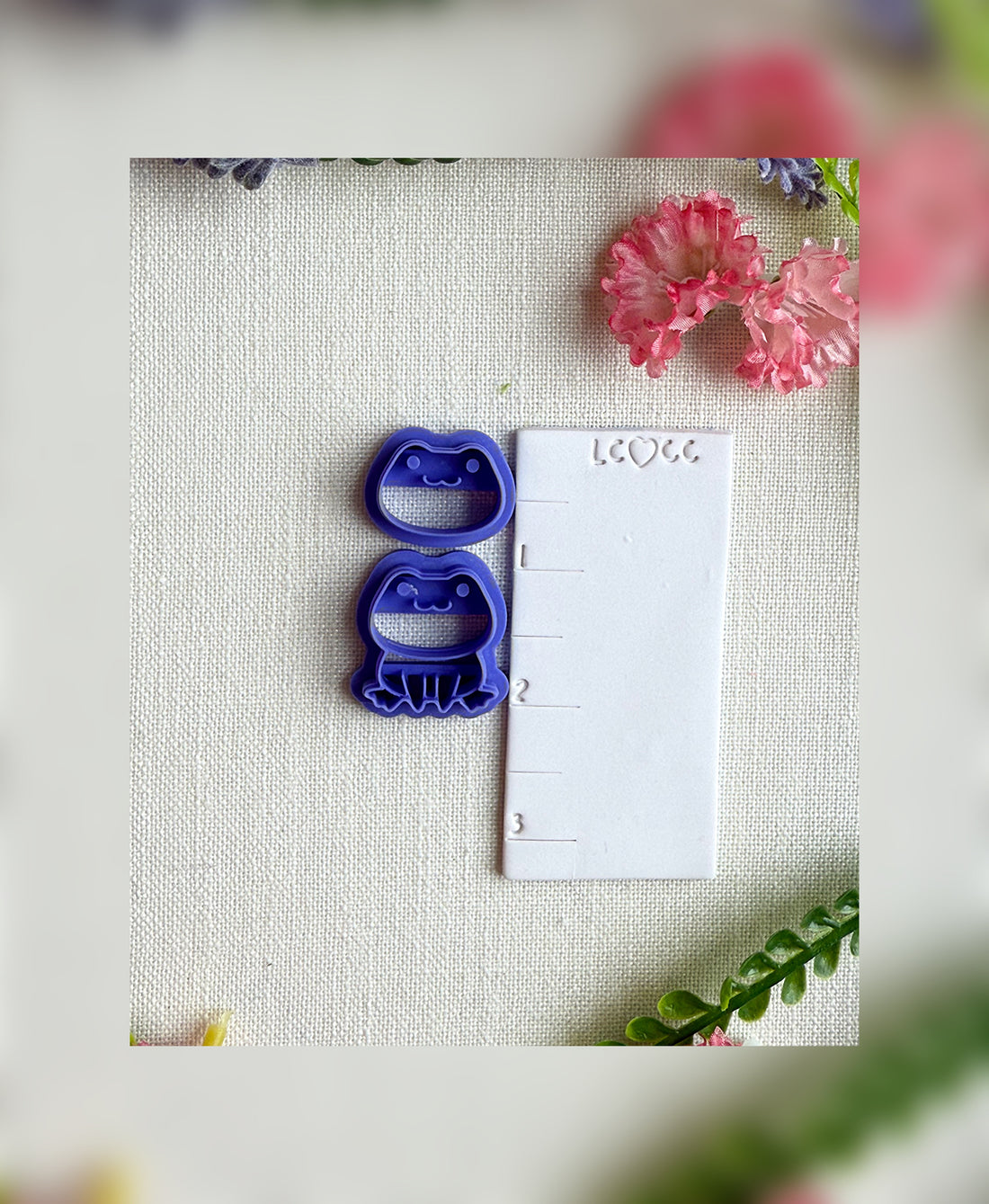 🐸Prince Hoppy Layered Frog Clay Cutter – Polymer Clay Tool