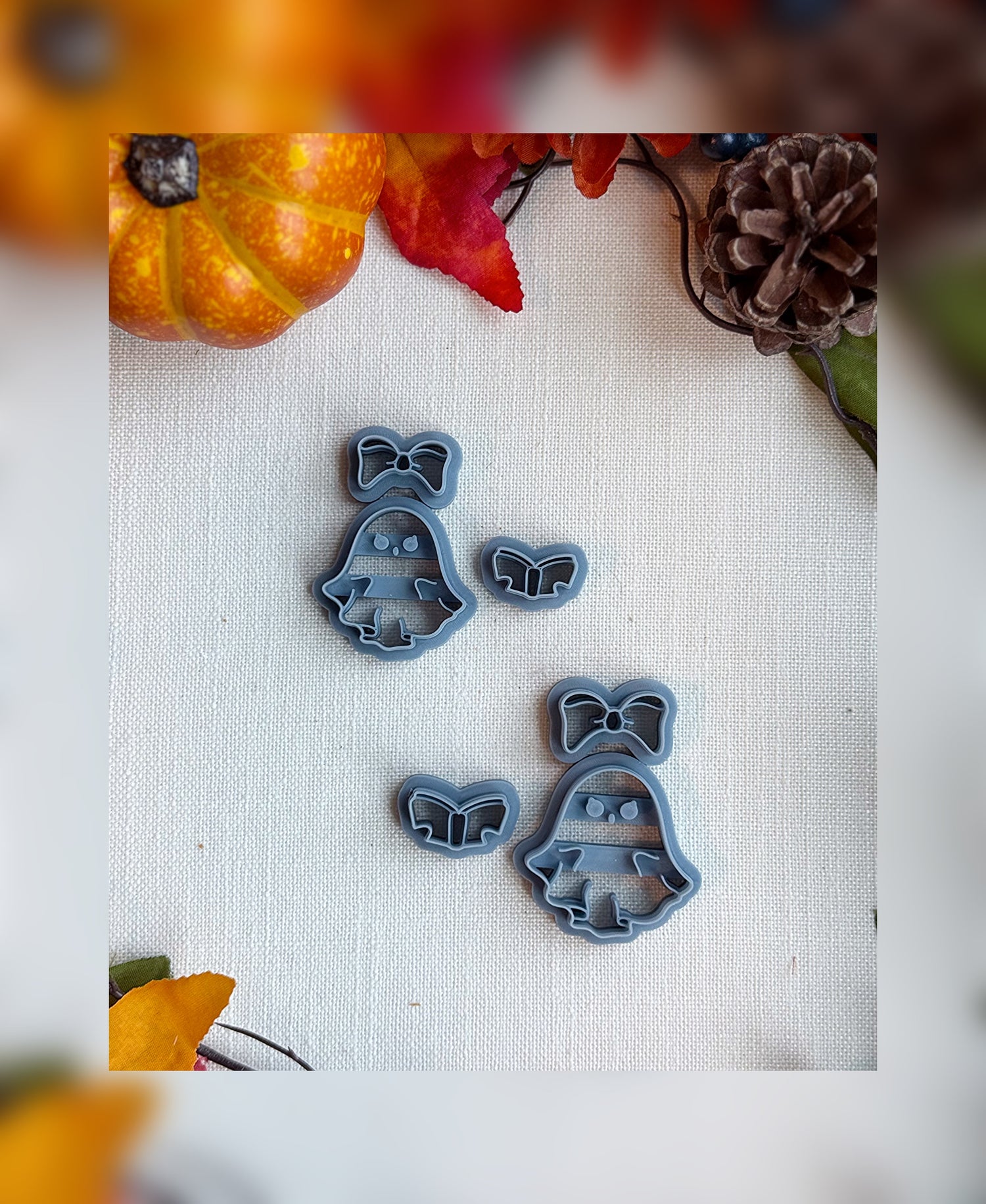 🎀 Ghoul Next Door Clay Cutter Set – Polymer Clay Tools for Halloween