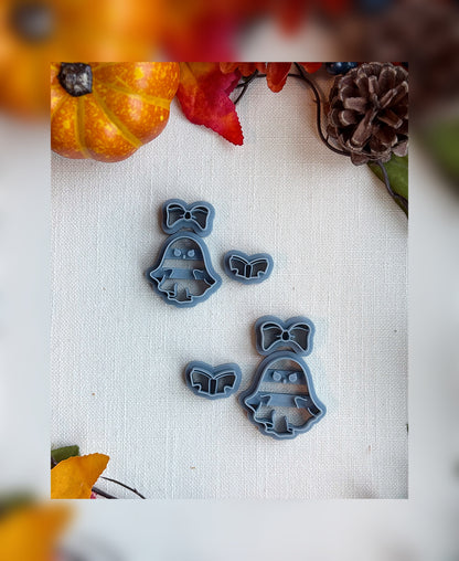 🎀 Ghoul Next Door Clay Cutter Set – Polymer Clay Tools for Halloween