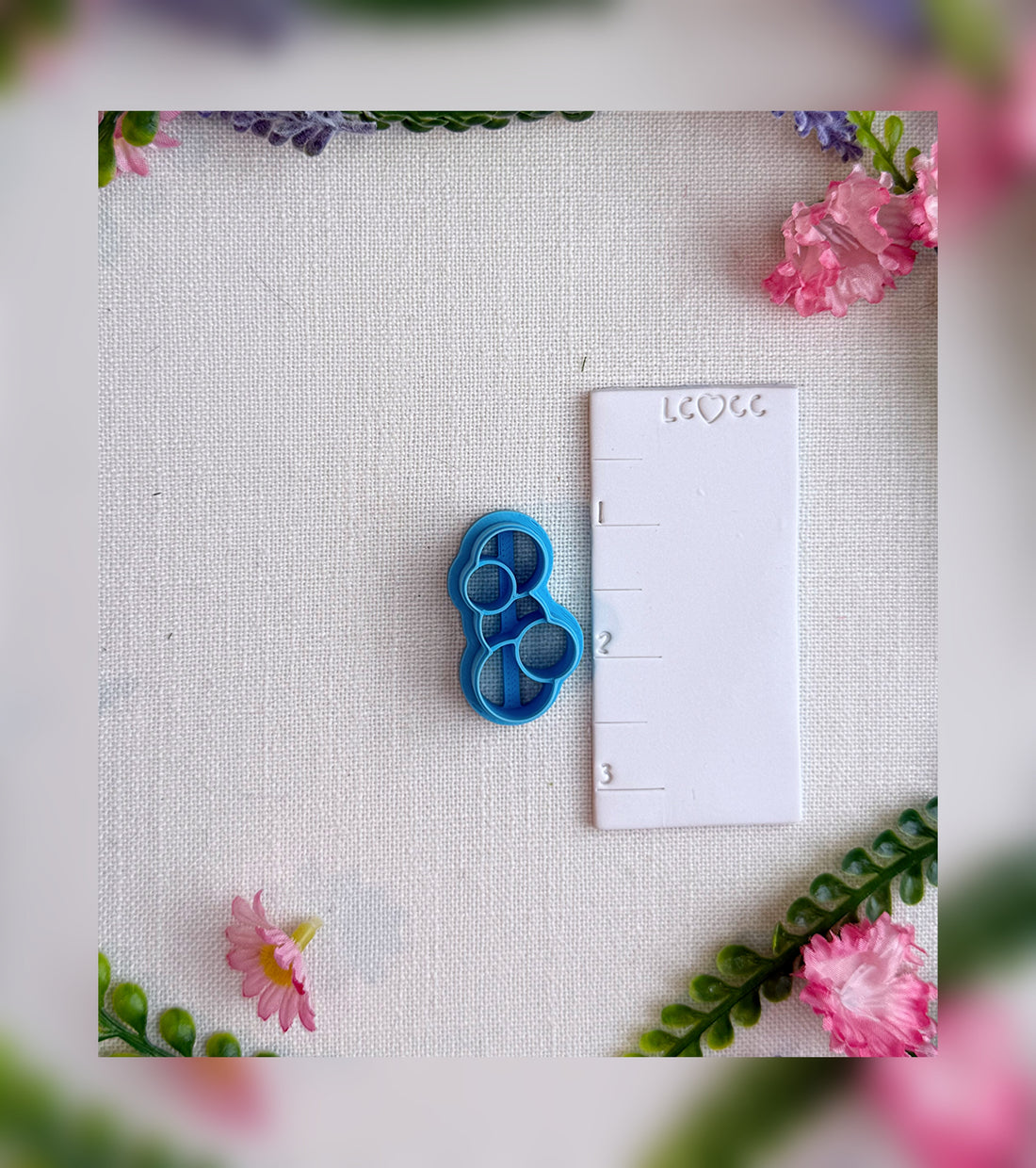 Trailing Bubbles Clay Cutter – Polymer Clay Tool