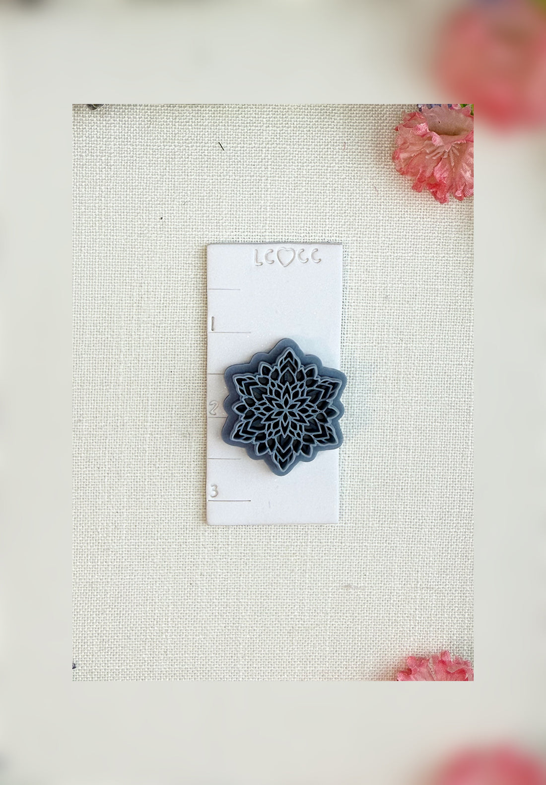Frost Bloom Clay Cutter – Polymer Clay Tool