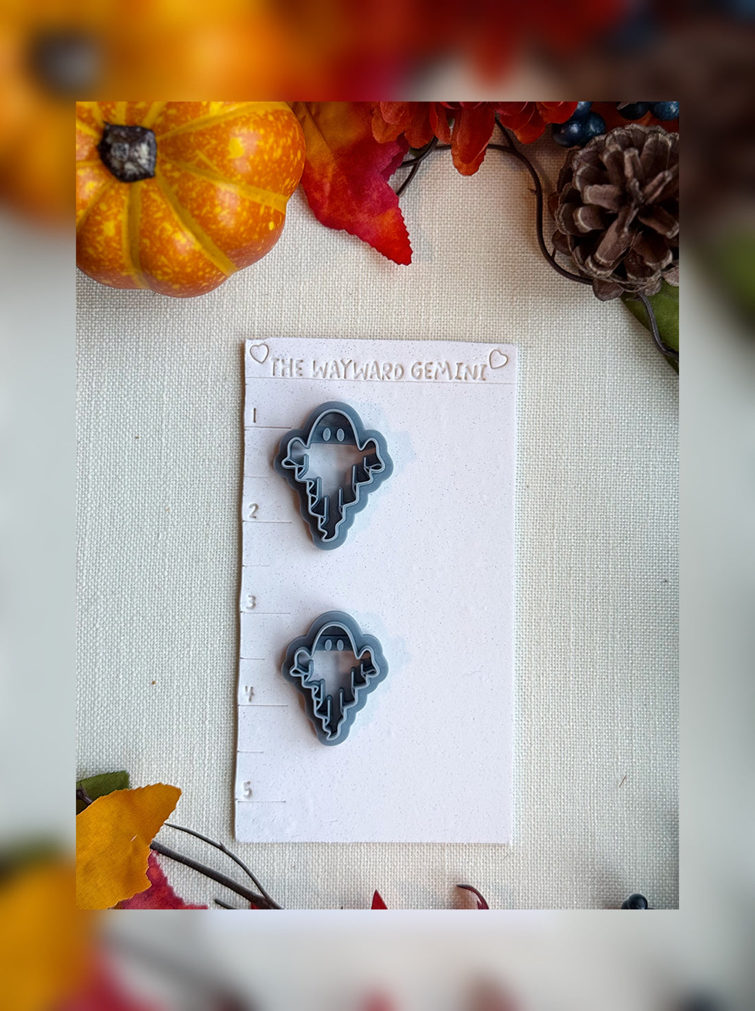 👻 Lil’ Boo Thang Clay Cutter – Polymer Clay Tool for Halloween