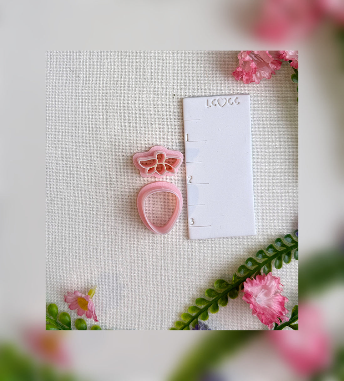 Strawberry Sweetheart Clay Cutter – Polymer Clay Tool