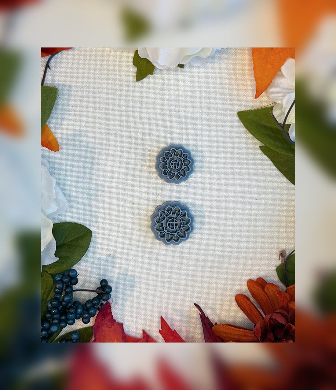Sunflower Bloom Clay Cutter | Polymer Clay Tool