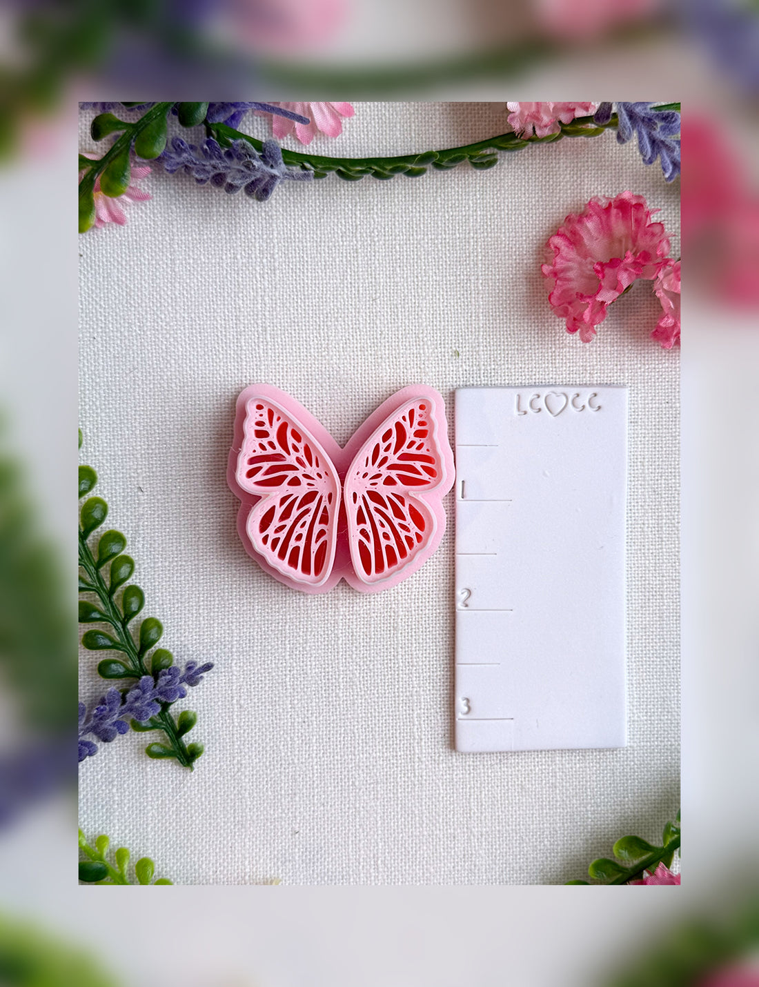 Blushwing Bloom Clay Cutter – Polymer Clay Tool
