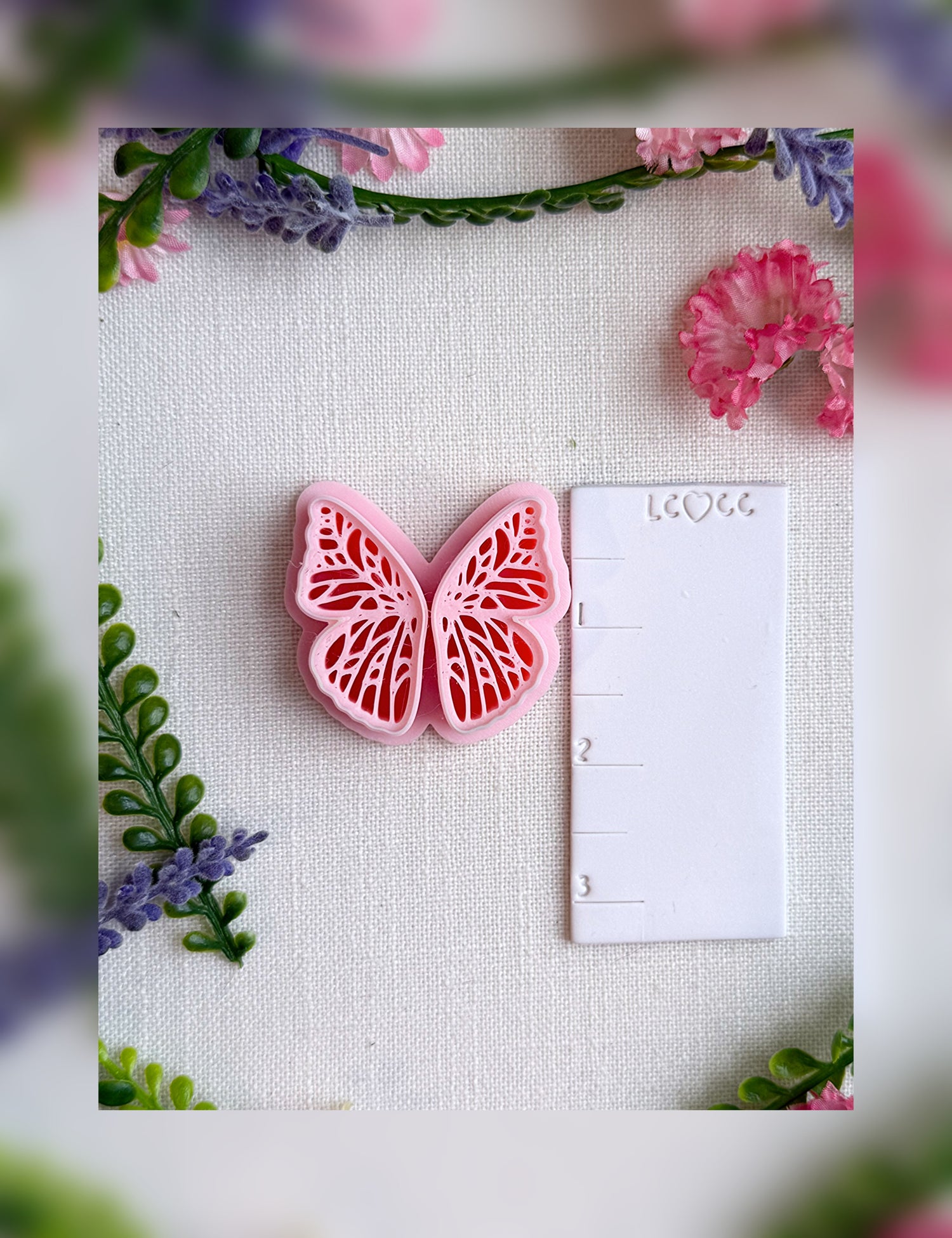 Blushwing Bloom Clay Cutter – Polymer Clay Tool
