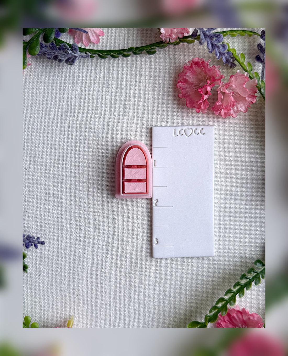 🍒 Candy Window Shelf Clay Cutter – Polymer Clay Tool