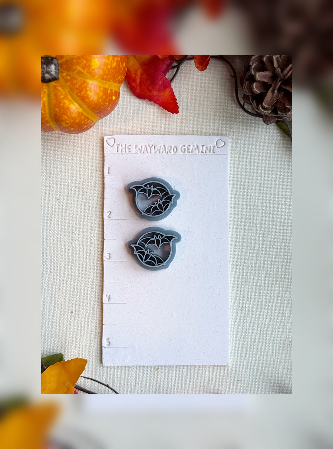 🌕 Midnight Soaree Clay Cutter – Polymer Clay Tool for Halloween