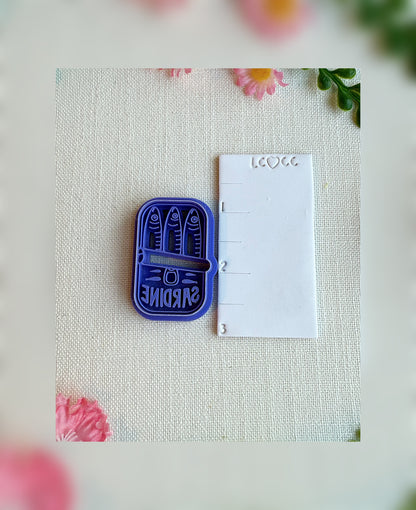 Sardine Snack Clay Cutter – Polymer Clay Tool