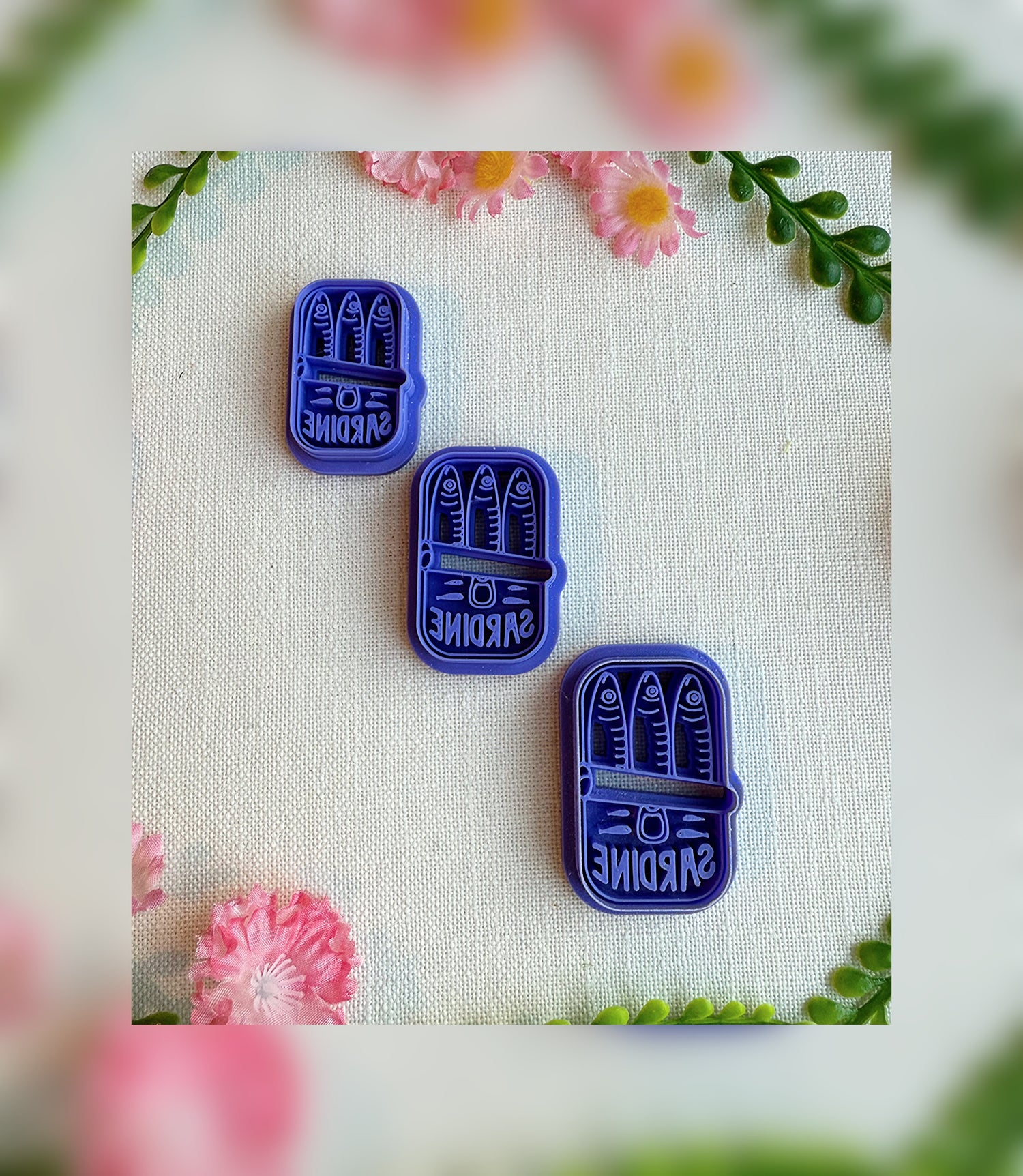 Sardine Snack Clay Cutter – Polymer Clay Tool