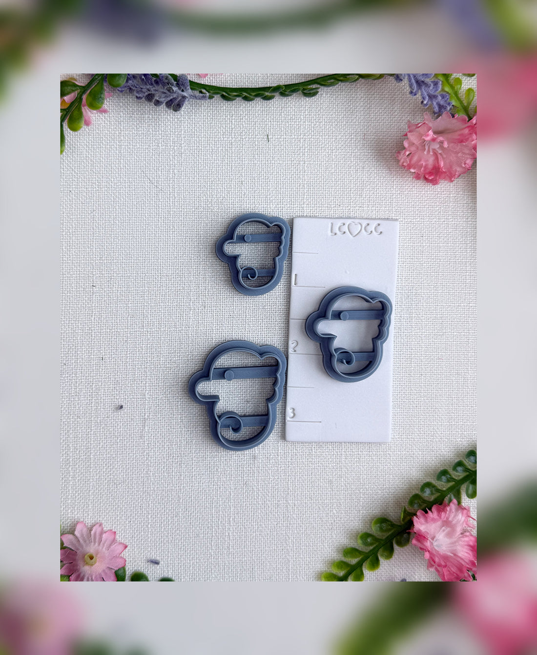 Coral Curl Seahorse Clay Cutter – Polymer Clay Tool